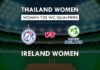 CricOver Dream11 Prediction,Thailand Women vs Ireland Women Dream 11 Team,TL w vs IR w Dream11 Prediction